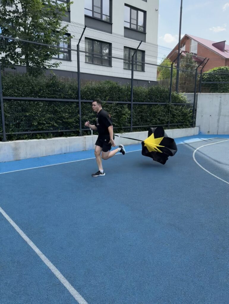 Парашют для бега — фото 3